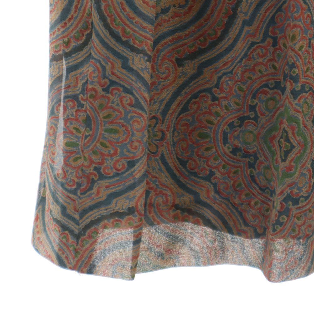 FOXEY フォクシー 日本製 総柄 ミニ丈 フレアスカート 40 レディース