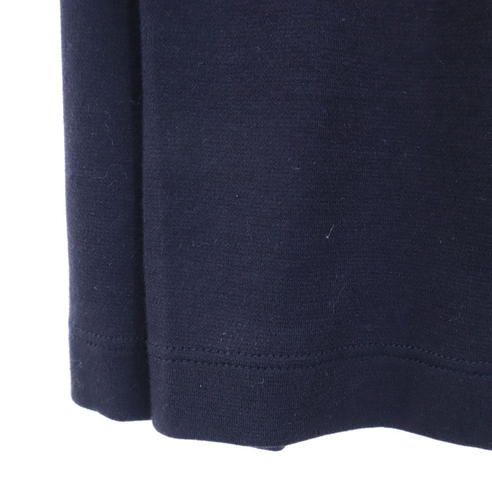JIL SANDER ジルサンダー イタリア製 ミディ丈 スカート 38 ネイビー×レッド系 NAVY レディース