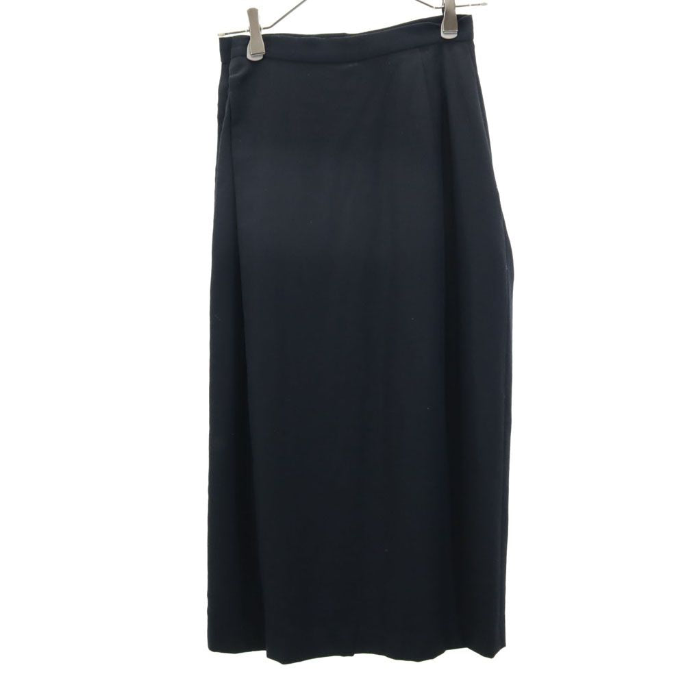 Y's ワイズ 80s 日本製 サイドボタン ロングスカート ブラック ヨウジヤマモト レディース