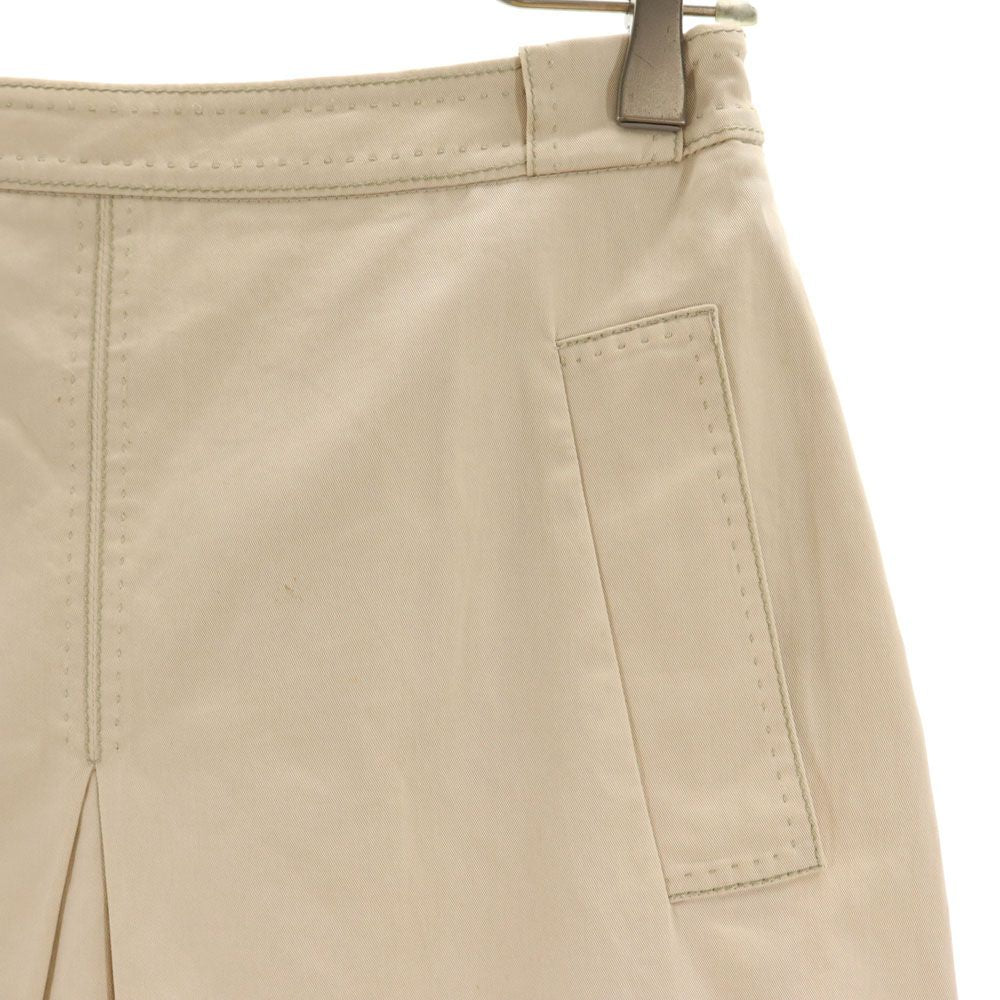 MAX MARA マックスマーラ イタリア製 ミディ丈 スカート 36 ベージュ レディース