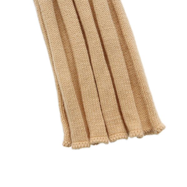 アルマーニコレッツォーニ イタリア製 7分袖 ニット 40 ベージュ ARMANI COLLEZIONI セーター レディース