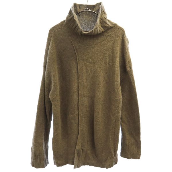 PUBLIC TOKYO パブリックトウキョウ 日本製 ウールカシミヤブレンド 長袖 2WAY ニット FREE グレー セーター レディース