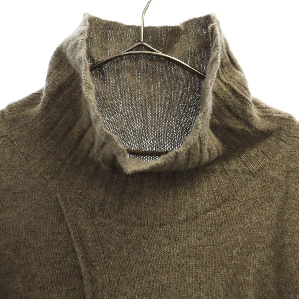 PUBLIC TOKYO パブリックトウキョウ 日本製 ウールカシミヤブレンド 長袖 2WAY ニット FREE グレー セーター レディース