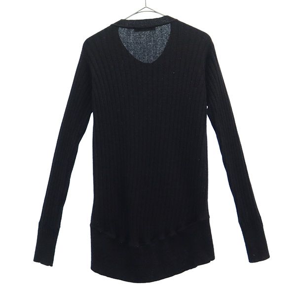 SEE BY CHLOE シーバイクロエ ウールブレンド 長袖 カーディガン USA2 ブラック レディース