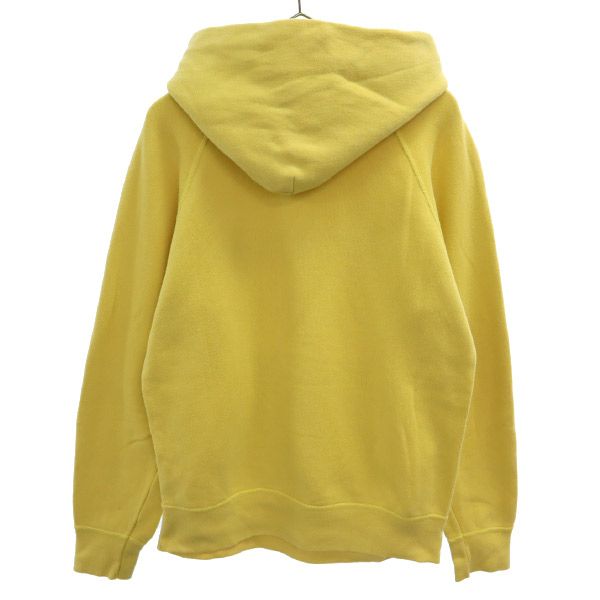 HYSTERIC ヒステリック プリント 長袖 スウェットパーカー FREE イエロー プルオーバー 裏起毛 レディース
