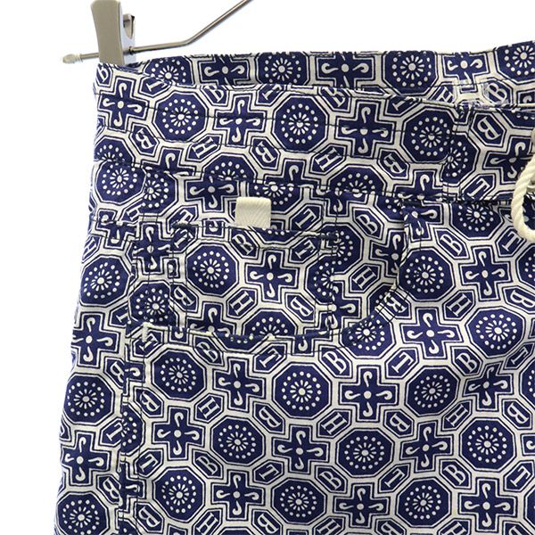 BEDWIN & THE HEARTBREAKERS ベドウィンアンドザハートブレイカーズ 日本製 総柄 ショートパンツ 2 ネイビー系 サーフパンツ メンズ