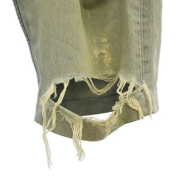 Levi's リーバイス 90s 501 デニムショートパンツ W33 ブルー ボタンフライ メンズ