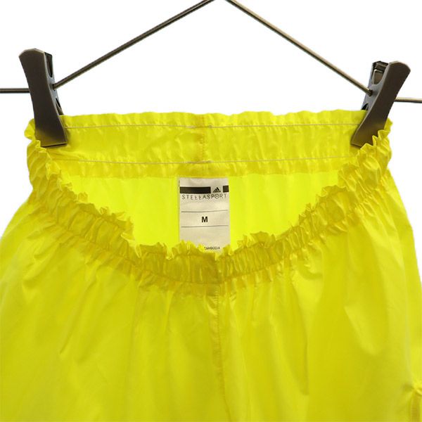 adidas by Stella McCartney アディダスバイステラマッカートニー トレーニング ショートパンツ M イエロー レディース