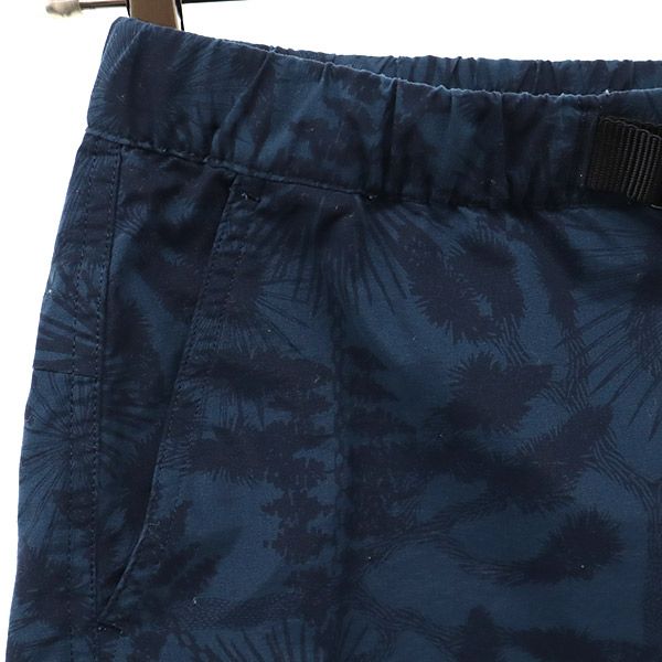 THE NORTH FACE ザノースフェイス NBW41745 総柄 クライミング アウトドアショートパンツ S ネイビー ナイロン レディース