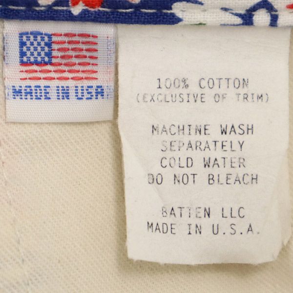 Battenwear バテンウェア USA製 花柄 ショートパンツ M ネイビー系 メンズ