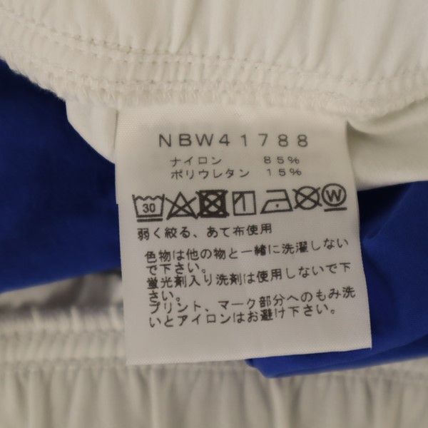 THE NORTH FACE ザノースフェイス NBW41788 ランニング ショートパンツ L ホワイト×ブルー レディース