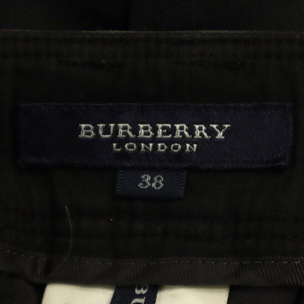 バーバリー 日本製 三陽商会 スラックスパンツ 38 グレー BURBERRY レディース
