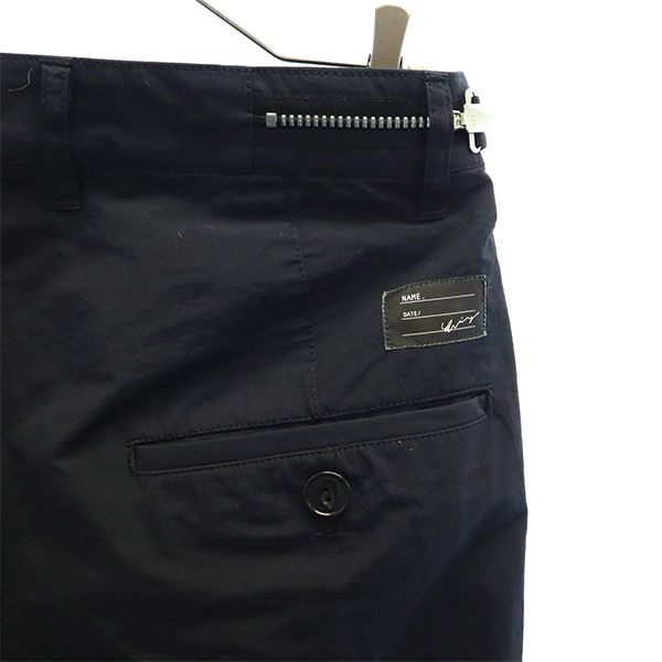 Name. ネーム 日本製 タック ナイロン ショートパンツ 1 ブラック メンズ