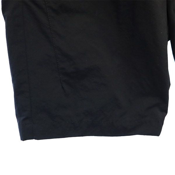 Name. ネーム 日本製 タック ナイロン ショートパンツ 1 ブラック メンズ