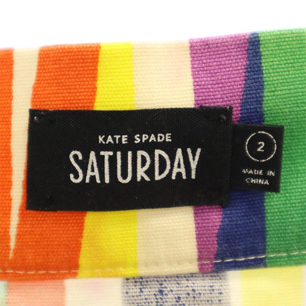 Kate Spade ケイトスペード 総柄 ミニスカート 2 レディース
