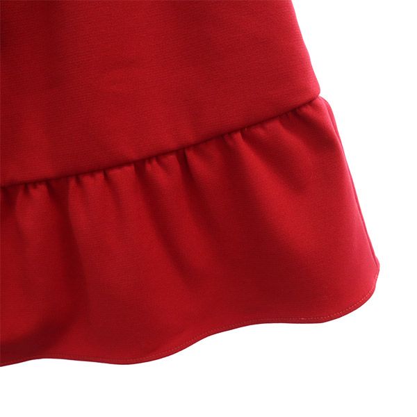 RED VALENTINO レッドヴァレンティノ リボン ミニスカート 40 レッド レディース