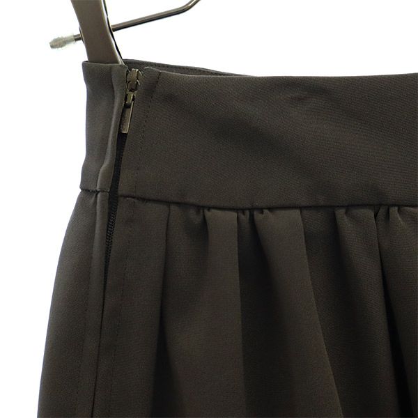 FOXEY NEW YORK フォクシー ニューヨーク ギャザー ショートパンツ 40 グレー レディース