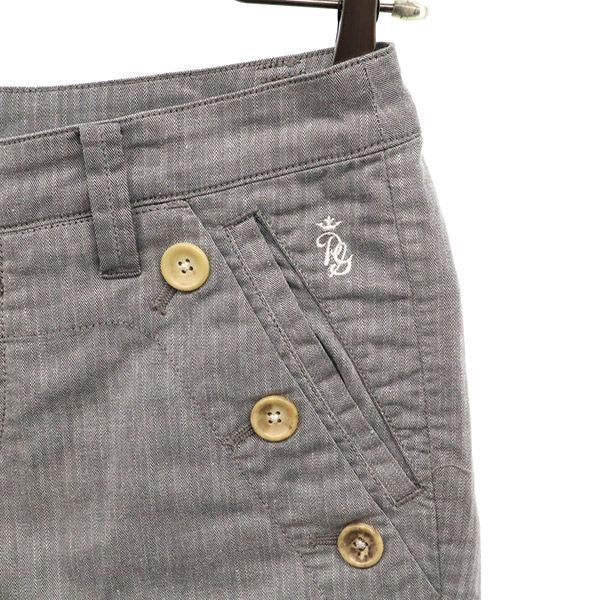 PEARLY GATES パーリーゲイツ ゴルフ ショートパンツ 0 グレー レディース