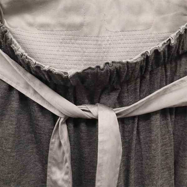 Sacai サカイ 日本製 リネンブレンド ショートパンツ 2 グレー レディース