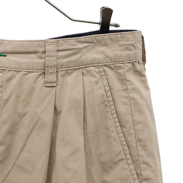 TOMMY HILFIGER トミーヒルフィガー 90s フラッグタグ 刺繍 チノショートパンツ L ベージュ メンズ