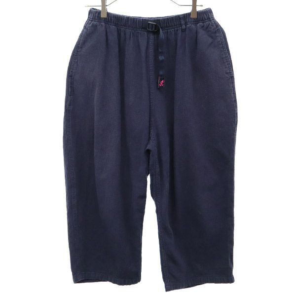 Gramicci グラミチ リネンブレンド アウトドアショートパンツ F ネイビー レディース