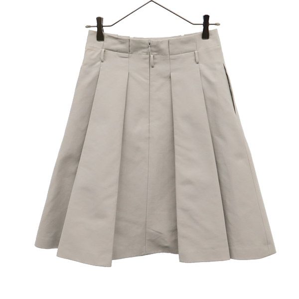 FOXEY Classic フォクシークラシック ミディ丈 スカート 38 ホワイト レディース