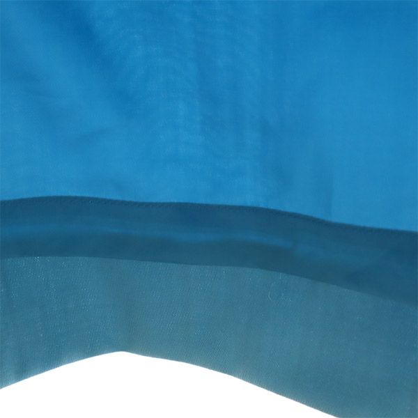 クリスチャンディオール ウール ミディ丈 タイトスカート S ブルー Christian Dior レディース