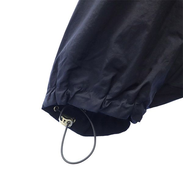 YOHEI OHNO ヨウヘイオオノ 日本製 長袖 ロングワンピース OS ネイビー レディース