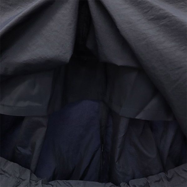 YOHEI OHNO ヨウヘイオオノ 日本製 長袖 ロングワンピース OS ネイビー レディース