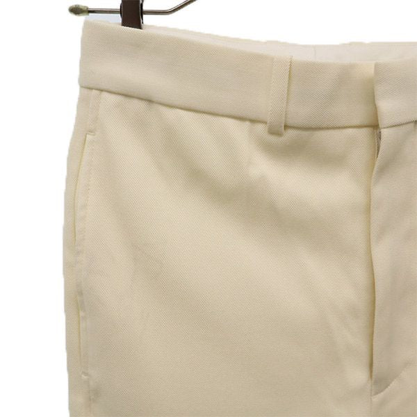 BLAMINK ブラミンク 日本製 ウール スラックスパンツ 34 ホワイト ユナイテッドアローズ レディース