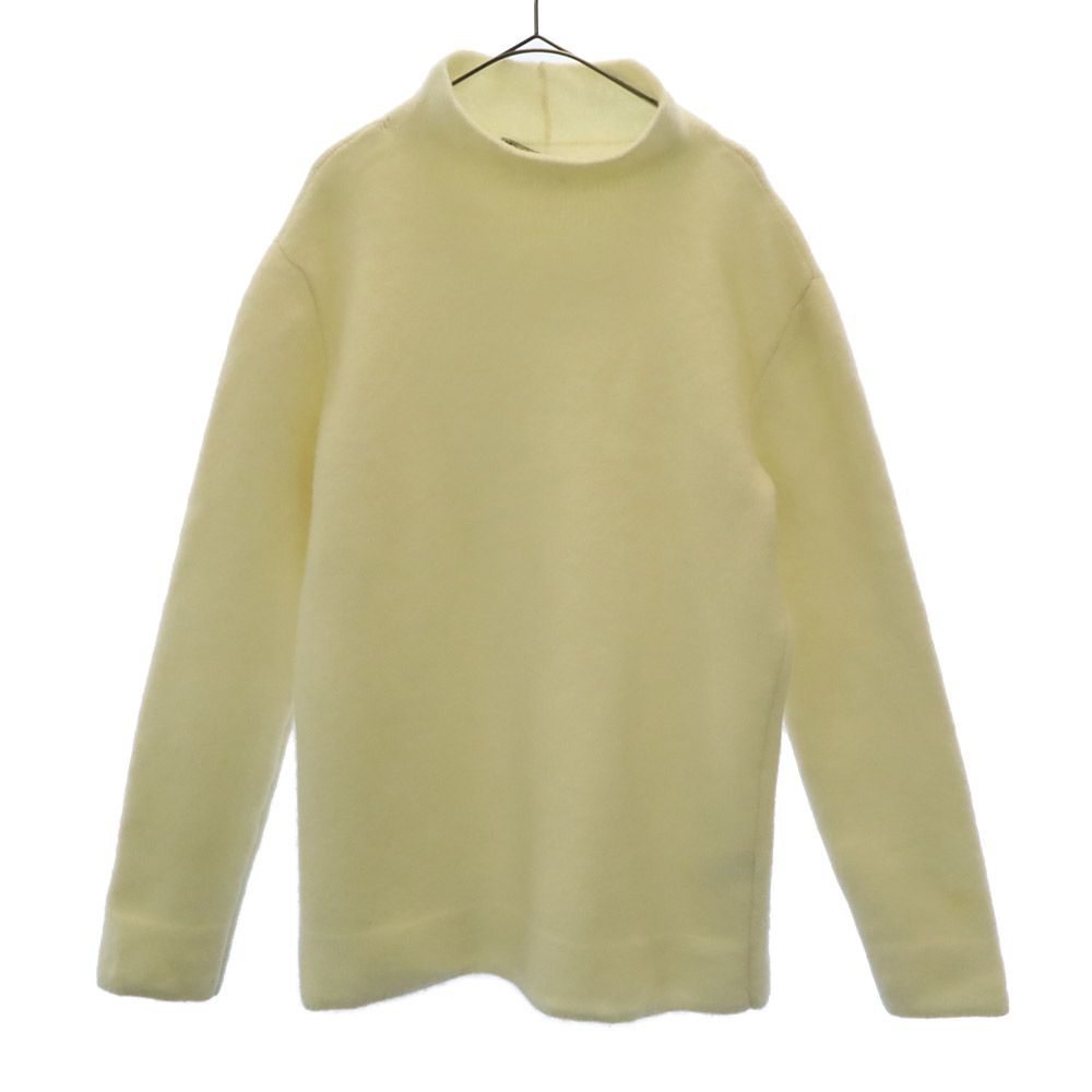 ERMANNO SCERVINO エルマノシェルビーノ 長袖 モックネック セーター 48 ベージュ ニット メンズ