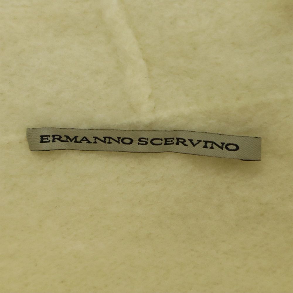 ERMANNO SCERVINO エルマノシェルビーノ 長袖 モックネック セーター 48 ベージュ ニット メンズ