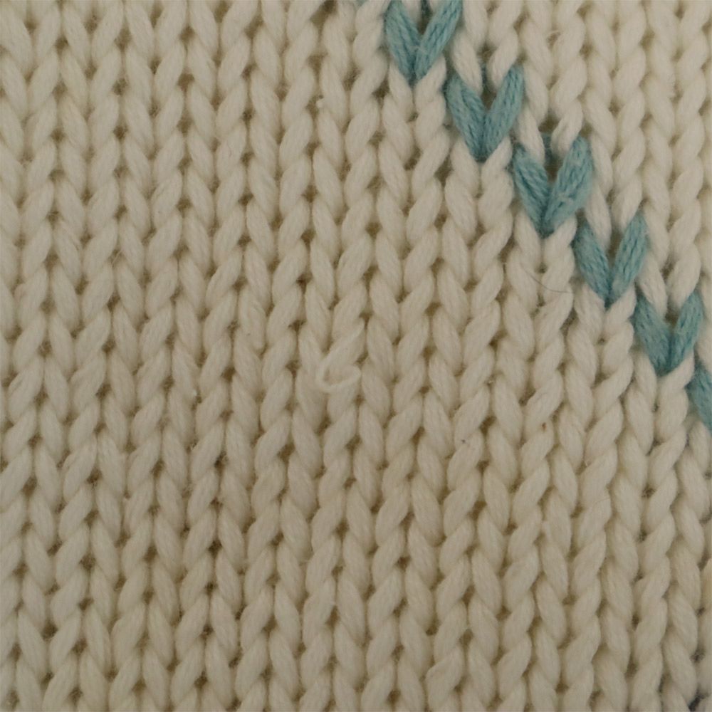 Eddie Bauer エディーバウアー 90s 黒タグ後期 総柄 ニットベスト L ホワイト オールド ヴィンテージ メンズ