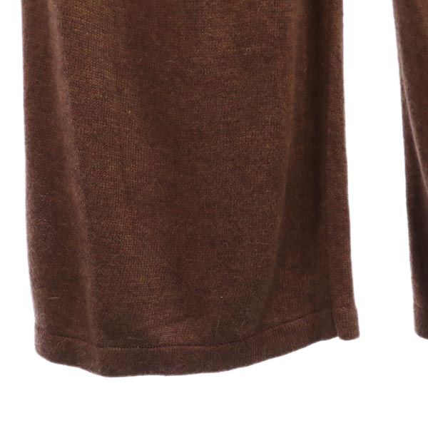 AMERI UNDRESSED アメリ ニット サロペット S ブラウン オーバーオール レディース