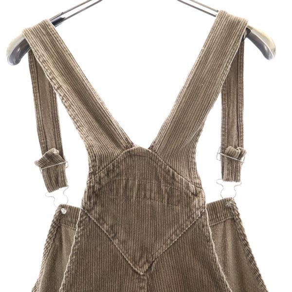 OLD オールド 90s 00s コーデュロイ オーバーオール L ブラウン系 レディース