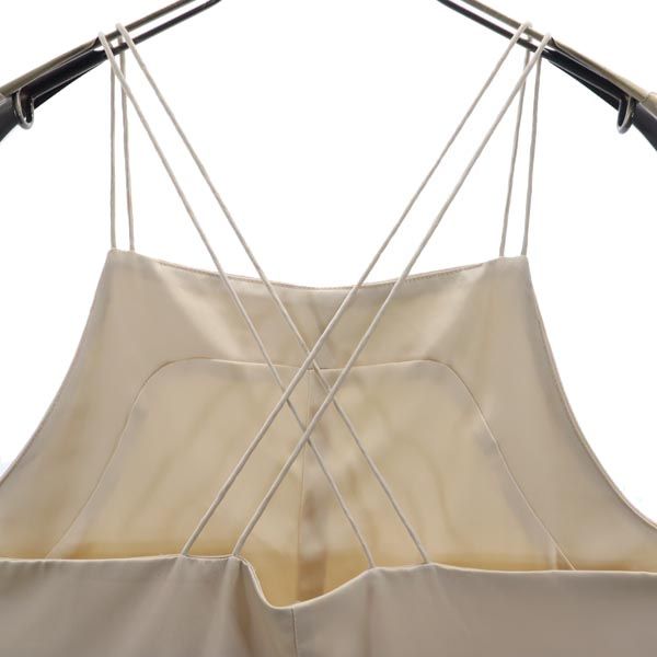 AMERI UNDRESSED アメリ 日本製 サロペット M ベージュ オールインワン レディース