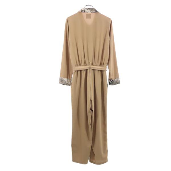 AMERI UNDRESSED アメリ 長袖 サロペット 茶系 オールインワン レディース