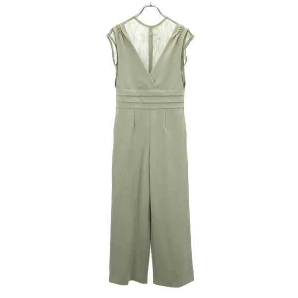 SNIDEL スナイデル オールインワン 1 グリーン系 インナーブラトップ付 レディース