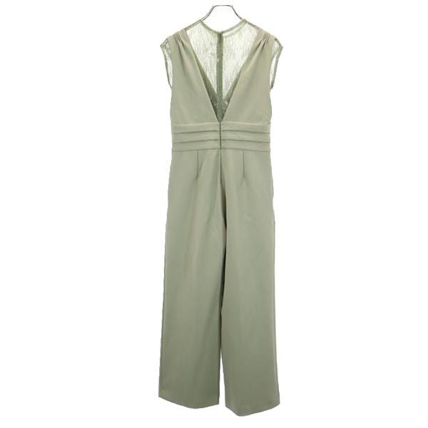 SNIDEL スナイデル オールインワン 1 グリーン系 インナーブラトップ付 レディース