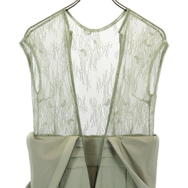 SNIDEL スナイデル オールインワン 1 グリーン系 インナーブラトップ付 レディース