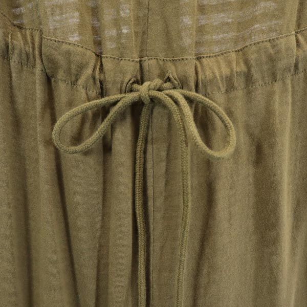 DIESEL ディーゼル サロペット XS カーキ系 ノースリーブ オールインワン レディース