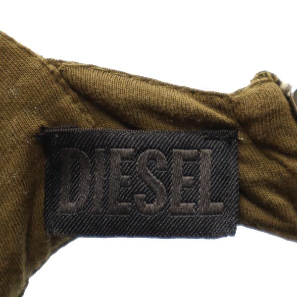 DIESEL ディーゼル サロペット XS カーキ系 ノースリーブ オールインワン レディース