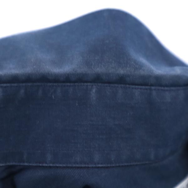 PATRIK ERVELL パトリック イーヴェル USA製 長袖 ボタンダウンシャツ S ネイビー メンズ