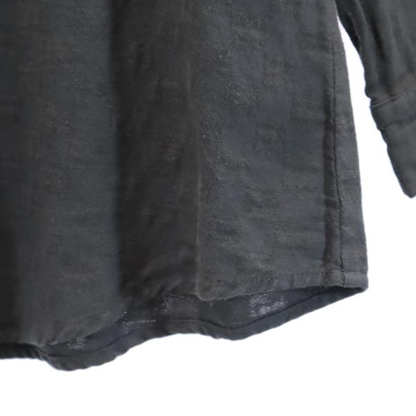 未使用 DEBUTTO デビュット 長袖 シャツ L グレー レディース