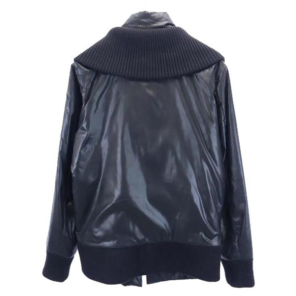 LORINZA ロリンザ 日本製 リブ切替 ジャケット S 黒 メンズ