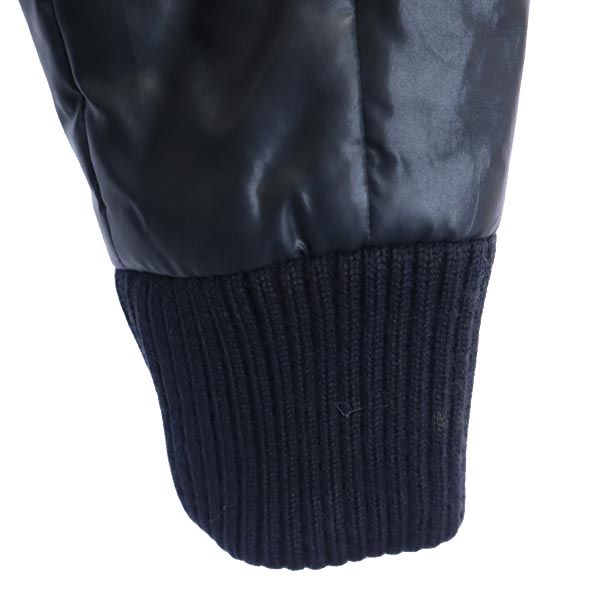 LORINZA ロリンザ 日本製 リブ切替 ジャケット S 黒 メンズ