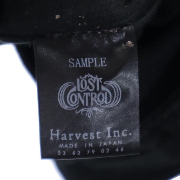 LOST CONTROL ロストコントロール コーデュロイジャケット 2 黒 衿レザー メンズ