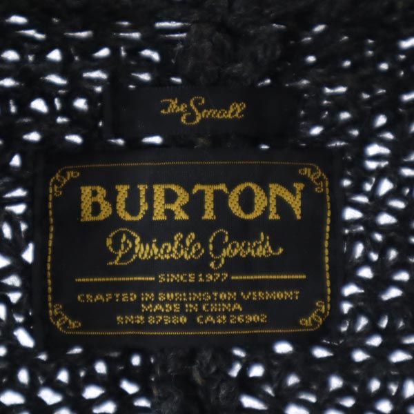 BURTON バートン ウールブレンド 長袖 ニットカーディガン S グレー系 レディース
