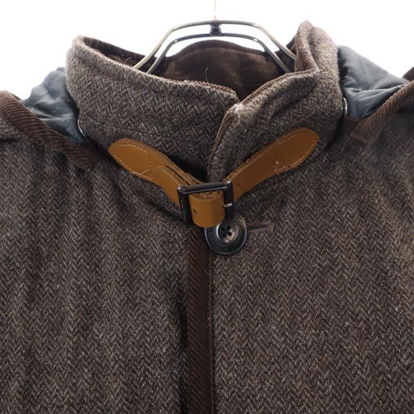 JOURNAL STANDARD ジャーナルスタンダード ウールジャケット M ブラウン系 裏キルティング メンズ