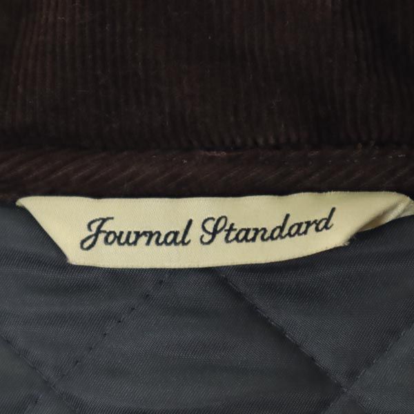 JOURNAL STANDARD ジャーナルスタンダード ウールジャケット M ブラウン系 裏キルティング メンズ